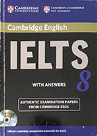 کتاب دست دوم Cambridge English IELTS 8 with answers 