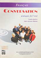 کتاب  دست دوم  Converation  Pratiques de l'oral-در حد نو