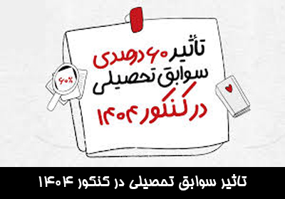 تاثیر سوابق تحصیلی در کنکور 1404