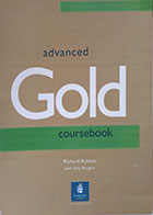 کتاب دست دوم advanced Gold coursebook - در حد نو