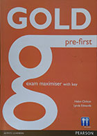 کتاب دست دوم Gold pre-first exam maximiser with key - در حد نو