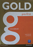 کتاب دست دوم Gold pre-first coursebook + CD - در حد نو