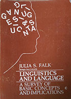 کتاب دست دوم Linguistics And Language a survey basic concepts and implications