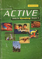 کتاب دست دوم ACTIVE Skills For Reading book 3 به همراه سی دی-در حد نو