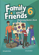 کتاب Family and Friends 6 Photocopy Masters Book - کاملا نو
