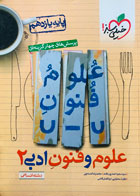 کتاب دست دوم علوم و فنون ادب 2 یازدهم رشته انسانی تالیف سید سعید احمدپور مقدم-در حد نو
