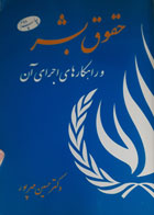 کتاب دست دوم حقوق بشر و راهکار های اجرای آن-نویسنده حسین مهرپور 
