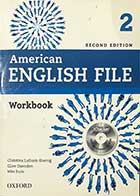  کتاب دست دوم American English File 2 workbook   -نوشته دارد