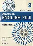   کتاب دست دوم American English File 2 workbook   -نوشته دارد