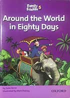  کتاب دست دومFamily and Friends 5  Around The World In Eighty Days by Jules Verne - در حد نو