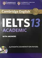 کتاب CAMBRIDGE IELTS 13 With Answers + cd- نو