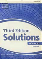  کتاب دست دوم Solutions Advanced Workbook+CD -در حد نو
