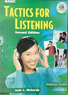  کتاب Developing Tactics for Listening  basic by Jack C.Richards+CD 