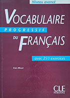 VOCABULAIRE Progressive  du Francais کتاب  دست دوم  -Niveau avance