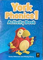   کتاب دست دومYork Phonics 1 by Emma Wilkinson, Activity Book- نوشته دارد 