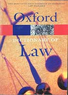 کتاب دست دومOxford Dictionary Law  تالیف الیزابت ا. مارتین -کاملا نو