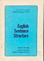 کتاب دست دوم  English Sentence Structure by Robert Krohn