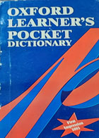 کتاب دست دوم  Oxford learner's Pocket Dictionary 