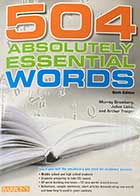 کتاب دست دوم  504 Absolutely Essential Words sixth Edition by Murray Bromberg 
