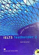 کتاب دست دوم  IELTS  Test Builder  2 by Sam McCarter-در حد نو