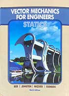 کتاب دست دوم Vector Mechanics For Engineers Statics 9th Edition  by  Ferdinand Beer ...et al -در حد نو  