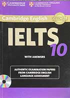 کتاب دست دوم Cambridge English IELTS 10 with answers 