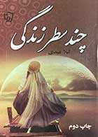 کتاب دست دوم چند سطر زندگی تالیف لیلا عبدی-در حد نو 