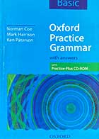  کتاب دست دوم Oxford Practice Grammar +cd (Basic ) by Norman Coe - در حد نو 