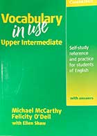  کتاب دست دوم  Vocabulary in use Upper Intermediate-در حد نو