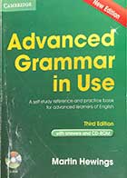 کتاب دست دوم Advanced Grammar in use  Second Edition by Martin Hewings  -نوشته دارد
