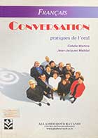 کتاب  دست دوم  Converation  Pratiques de l'oral-در حد نو