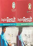  کتاب دست دوم English Result Upper-Intermediate Student & work book+CD
