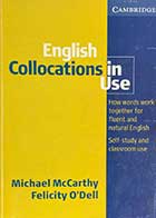 کتاب دست دوم English Collocations in use by Michael McCarthy-نوشته دارد