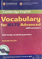 کتاب دست دوم  Vocabulary for IELTS with answers by Pauline Cullen+CD 