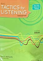  کتاب دست دوم Tactics for Listening  basic by Jack C.Richards-بدون سی دی -نوشته دارد