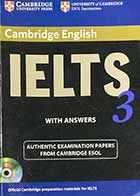 کتاب دست دوم CAMBRIDGE IELTS 3  With Answers