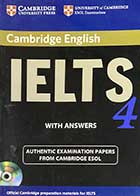 کتاب دست دوم CAMBRIDGE IELTS 4  With Answers