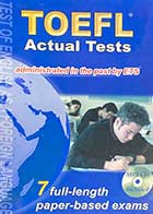 کتاب دست دوم TOEFL Actual Tests  -در حد نو