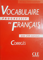 کتاب دست دوم Niveau intermediaire VOCABULAIRE PROGRESSIF en dialogues
