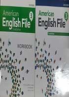  کتاب دست دوم American English File3+ work Book third edition - نوشته دارد