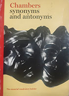 کتاب دست دوم CHambers synonyms And antonyms  تالیف Martin H. Manser - در حد نو 