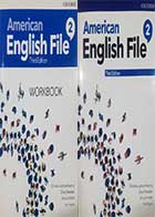  کتاب دست دوم American English File3+ work Book third edition - نوشته دارد