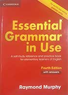 کتاب دست دوم  Essential Grammar in use Foutth Edition - کاملا نو 